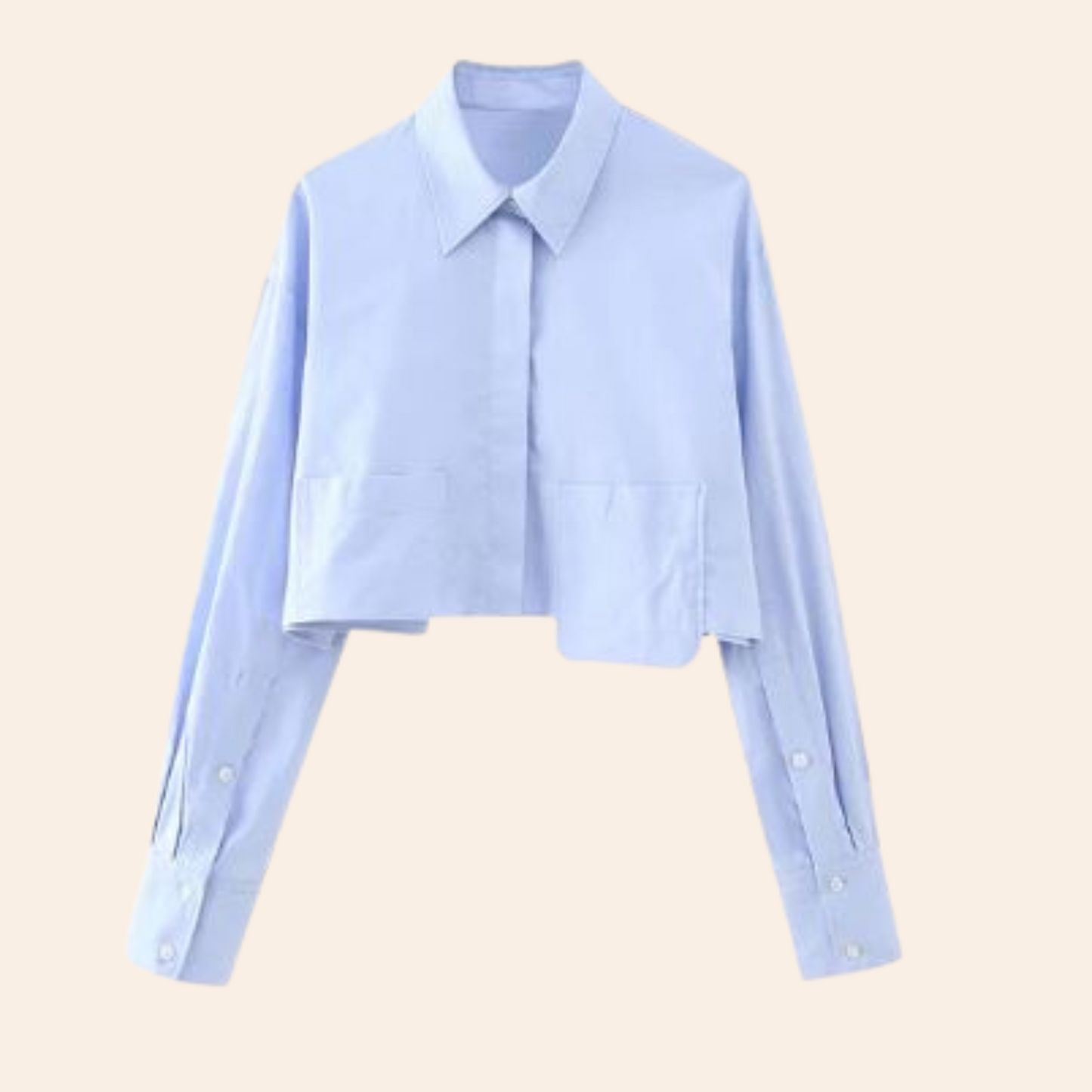 Vrouwelijk Overhemd Modieus Slim Fit