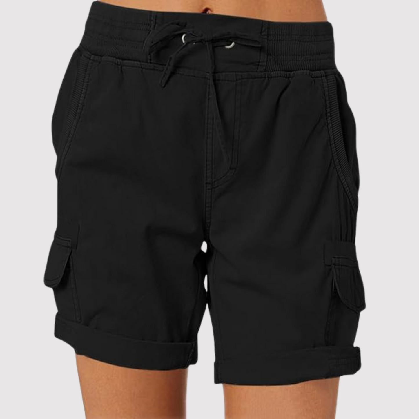 Vrouwelijke Cargo Broek Zomerkort Comfortabele Stof