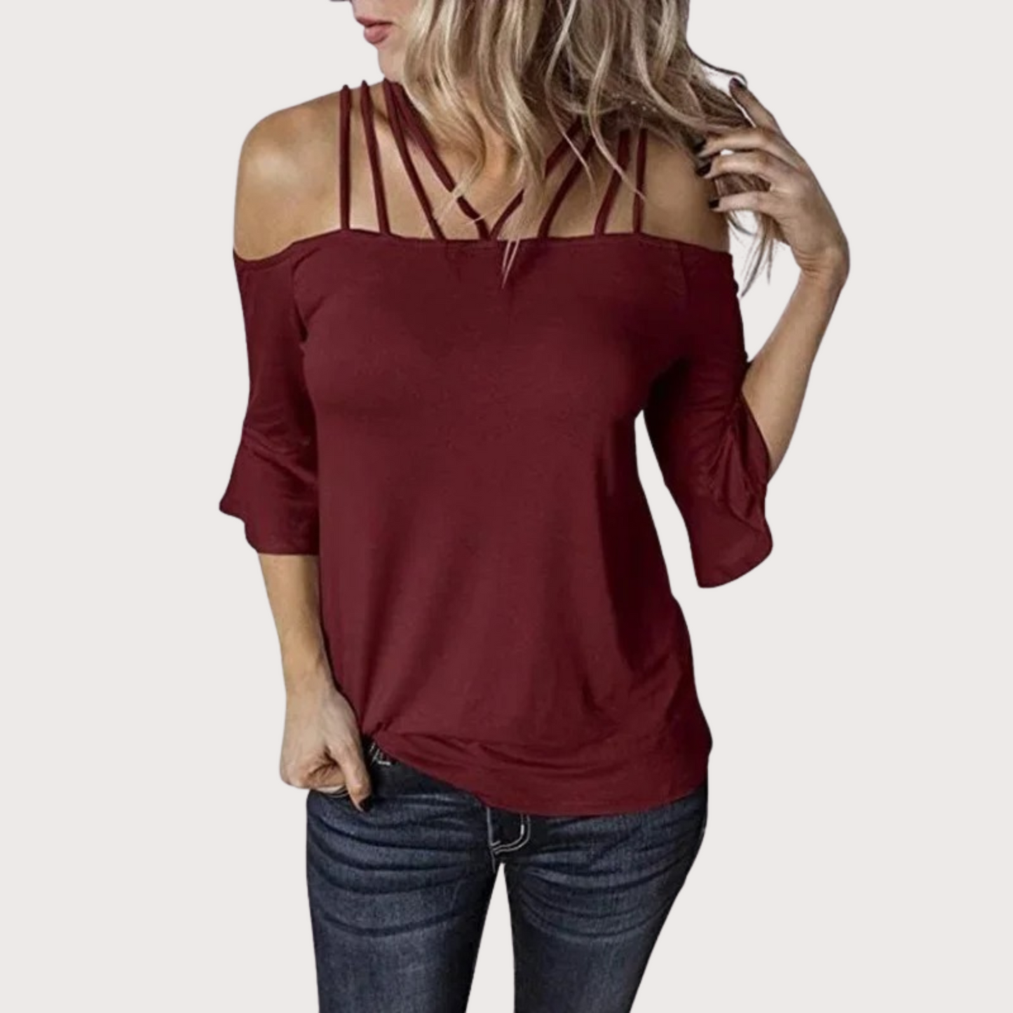 Dames Top Alma Comfortabele Stijlvolle Kleding - StudioMarella
