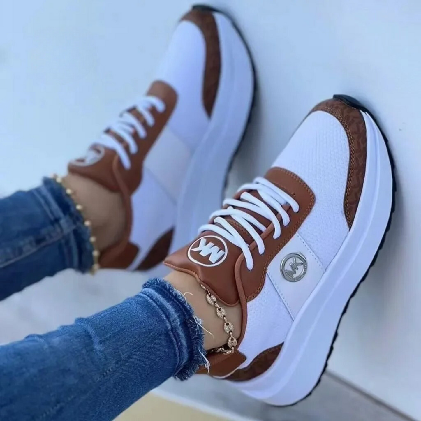 Dames Lage Hakken Comfortabele Sleehak Schoenen - StudioMarella
