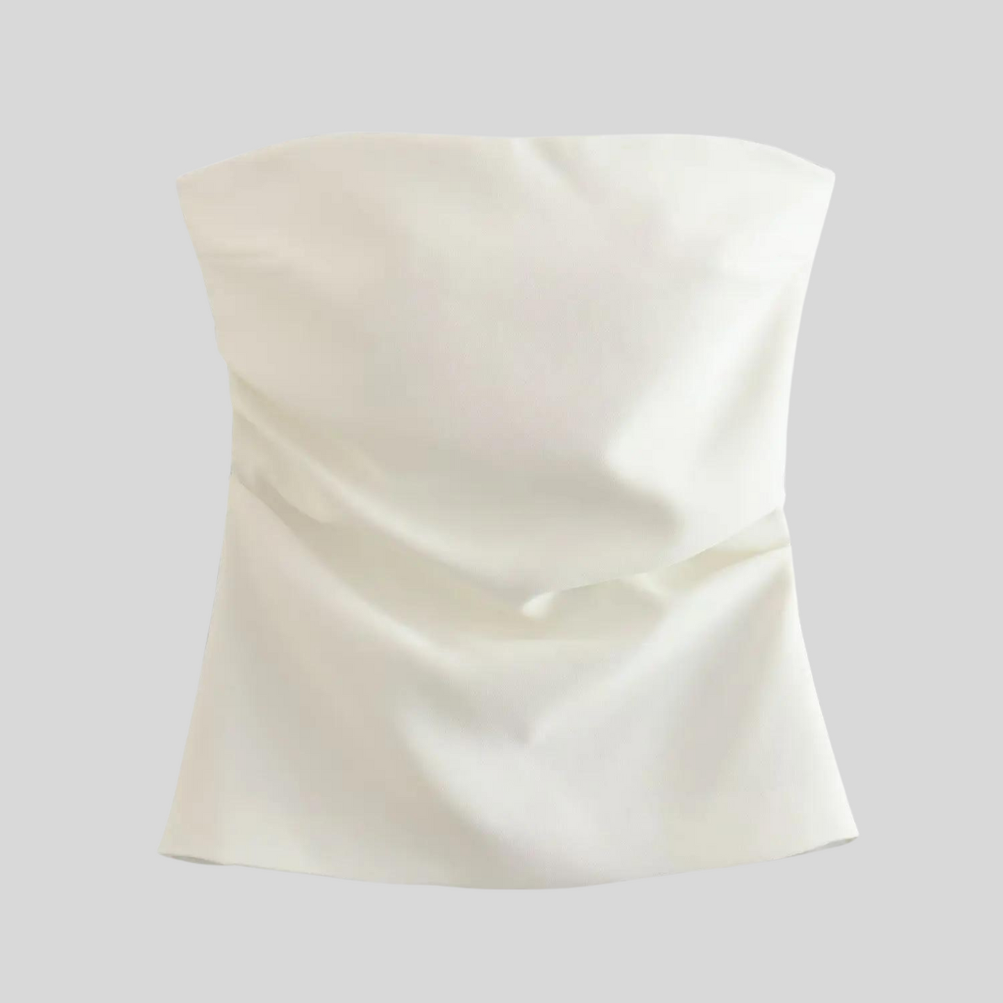 Dames Blouse Zonder Mouwen Strapless Zomerjurk Stijl