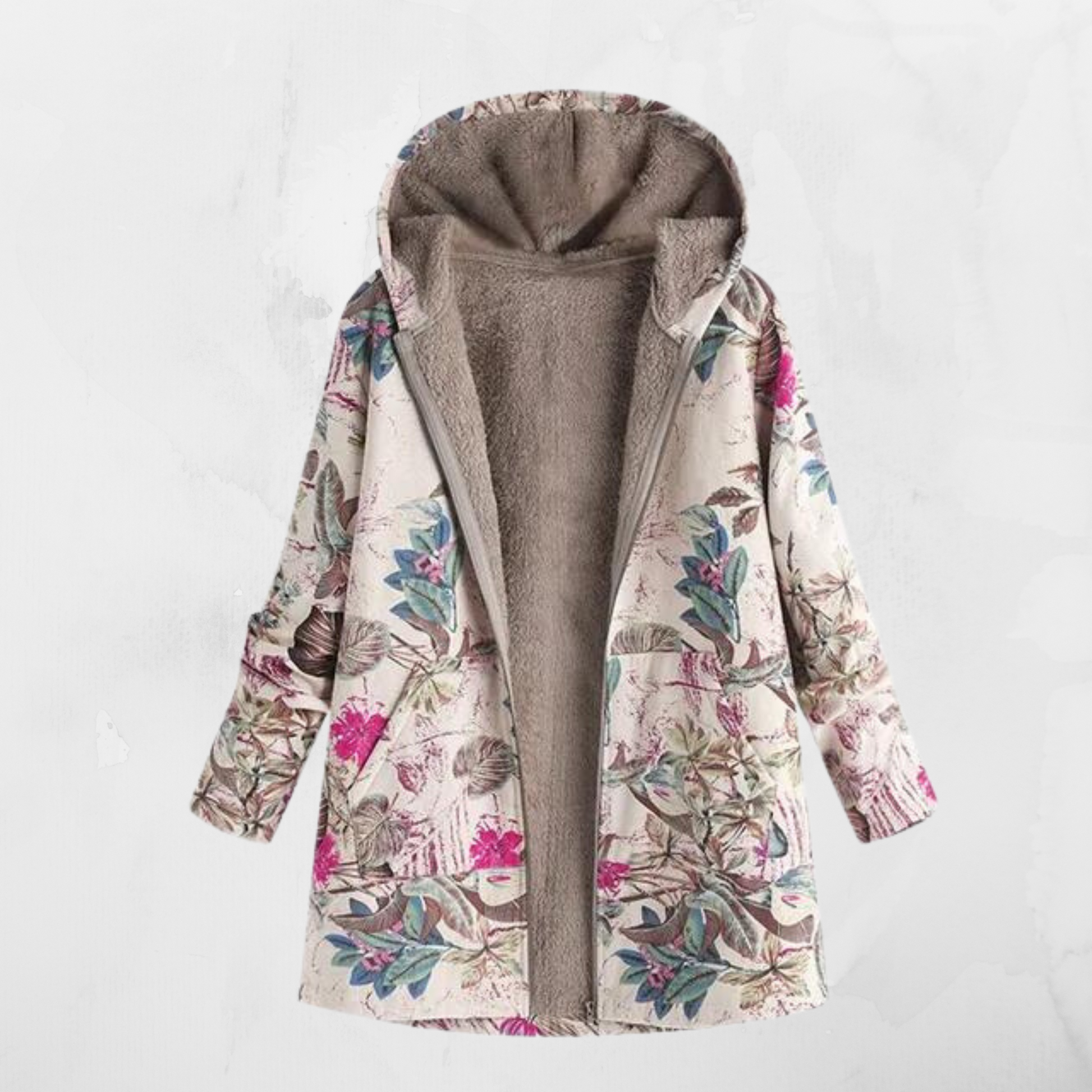 Oversized Parka Jas Lange Mouwen Met Capuchon - StudioMarella
