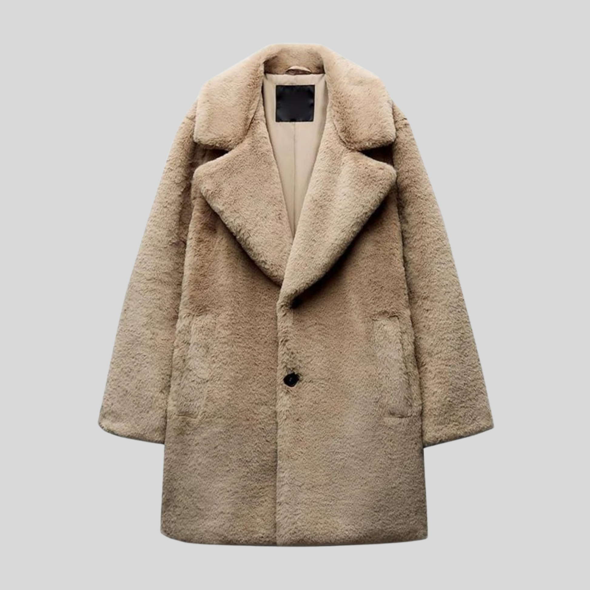 Vrouwenjas Imitatiebont Warm en Chic - StudioMarella
