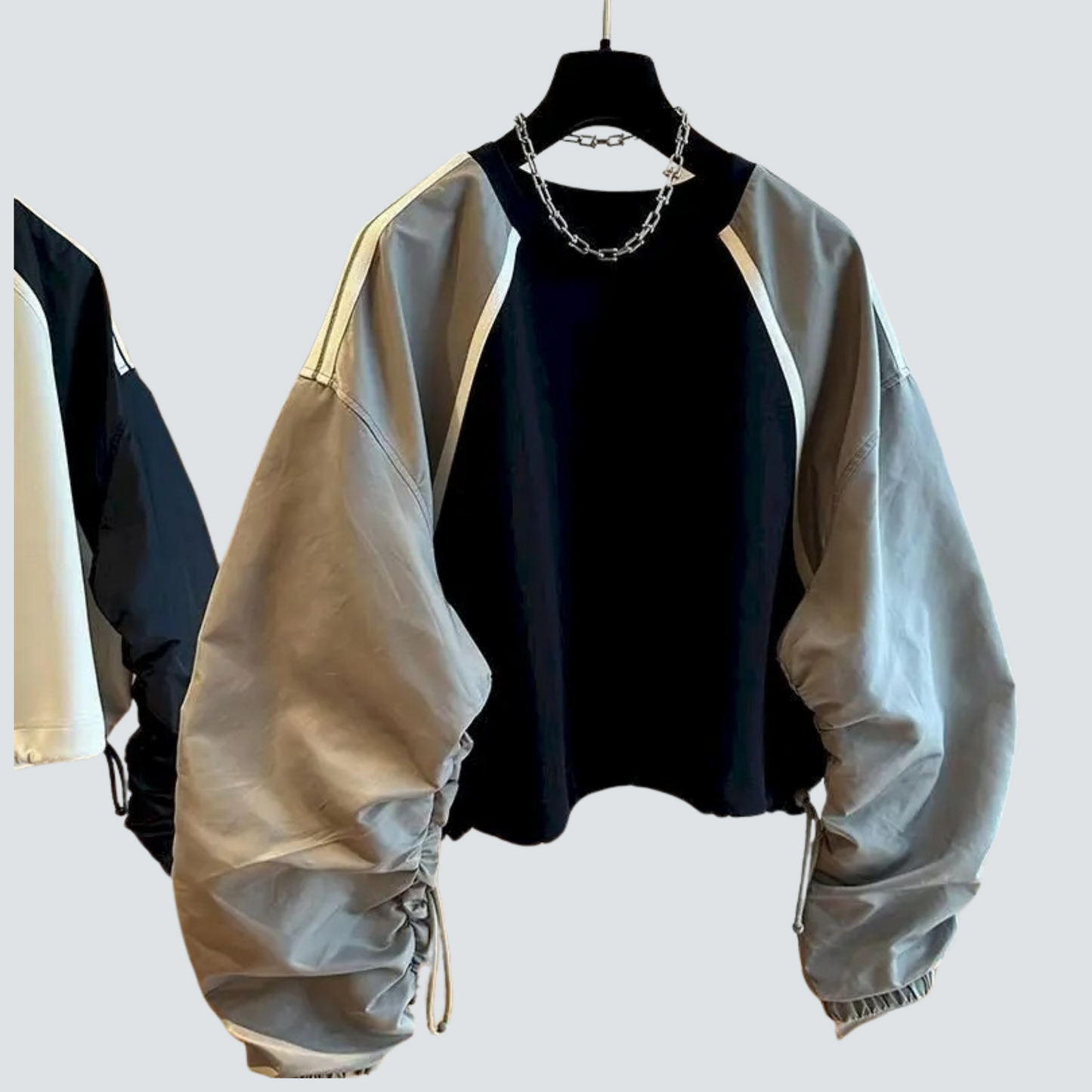 Oversized Sweatshirt Relax Fit met Trekkoord Zacht en Comfortabel - StudioMarella