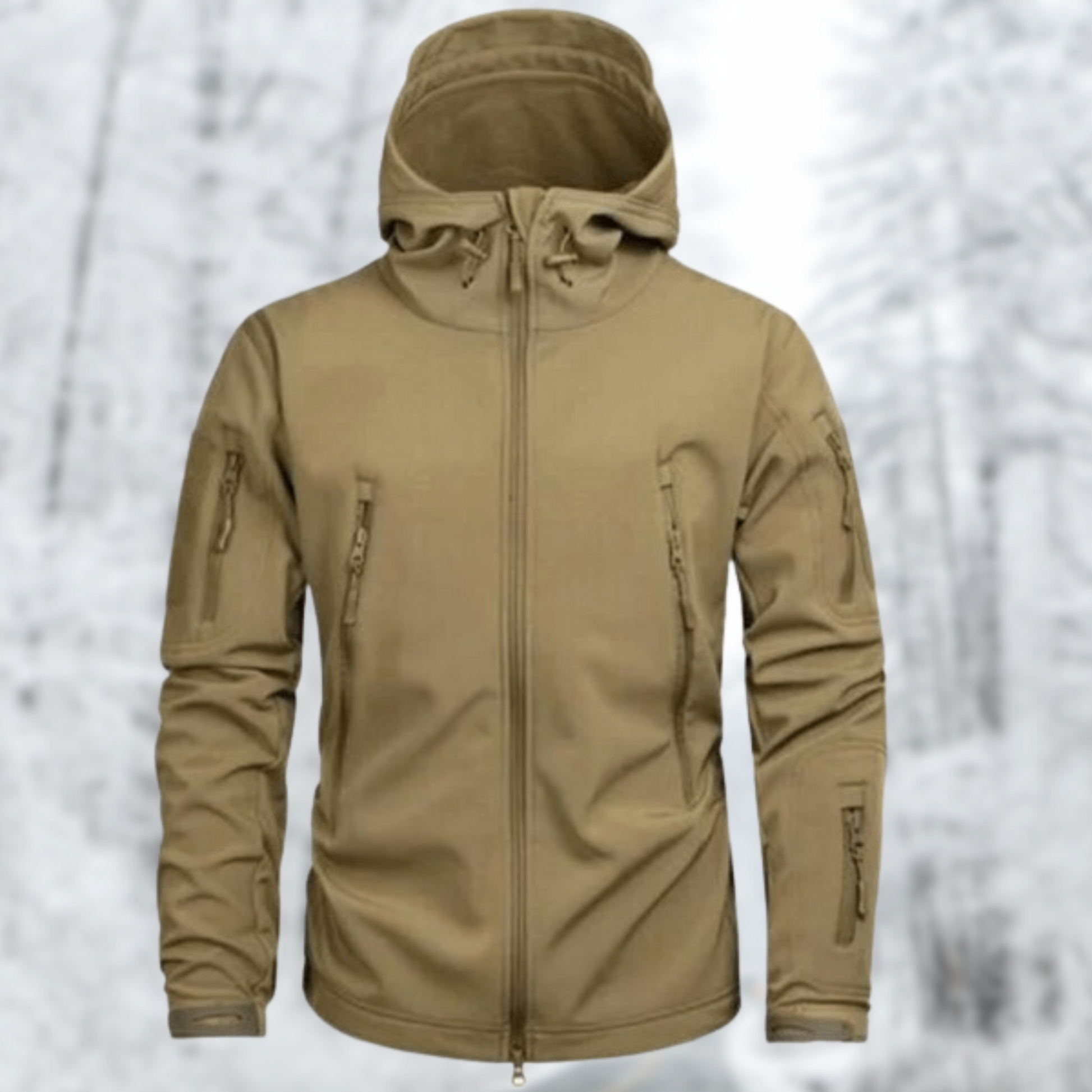 Heren Winterjack Waterdicht Warm met Rits - StudioMarella