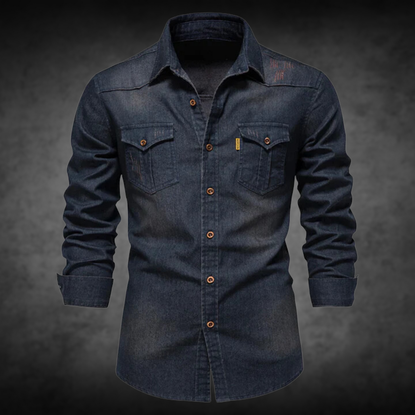 Casual Katoenen Shirt met Lange Mouwen