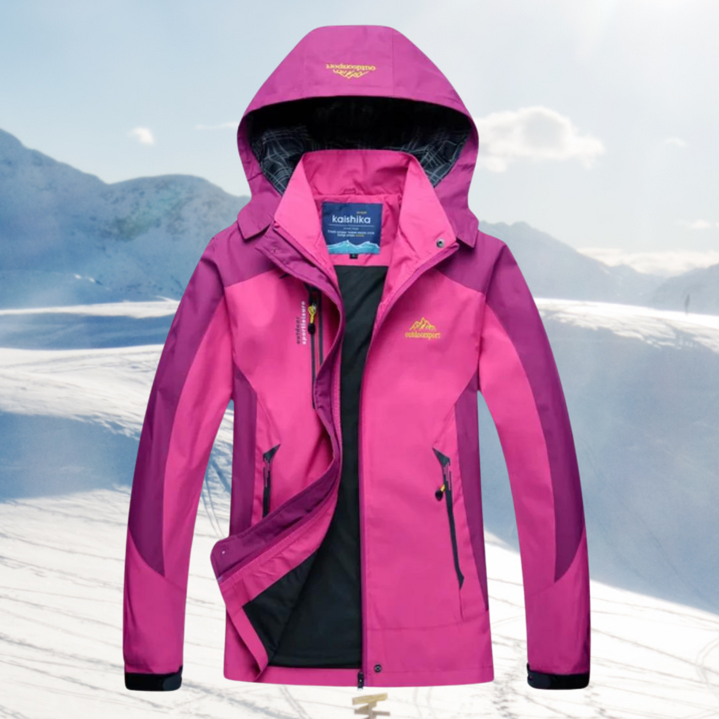 Dames Wandeljack Waterdicht Ademend Outdoor
