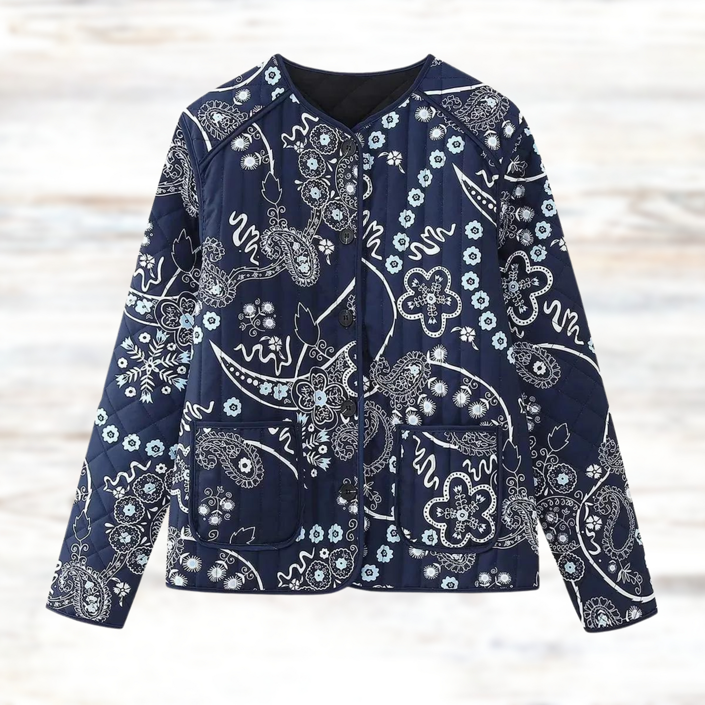 Vrouwelijke Bloemenjas Dames Kleding Vintage Look