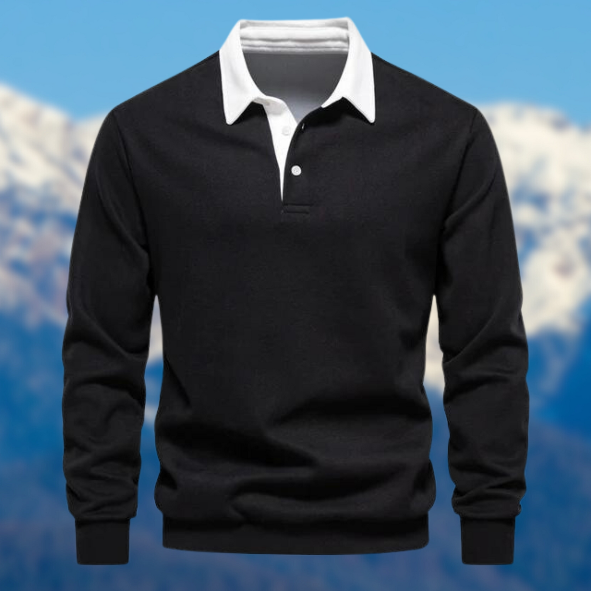 Mannen Polo Shirt Katoen Casual Basic - StudioMarella
