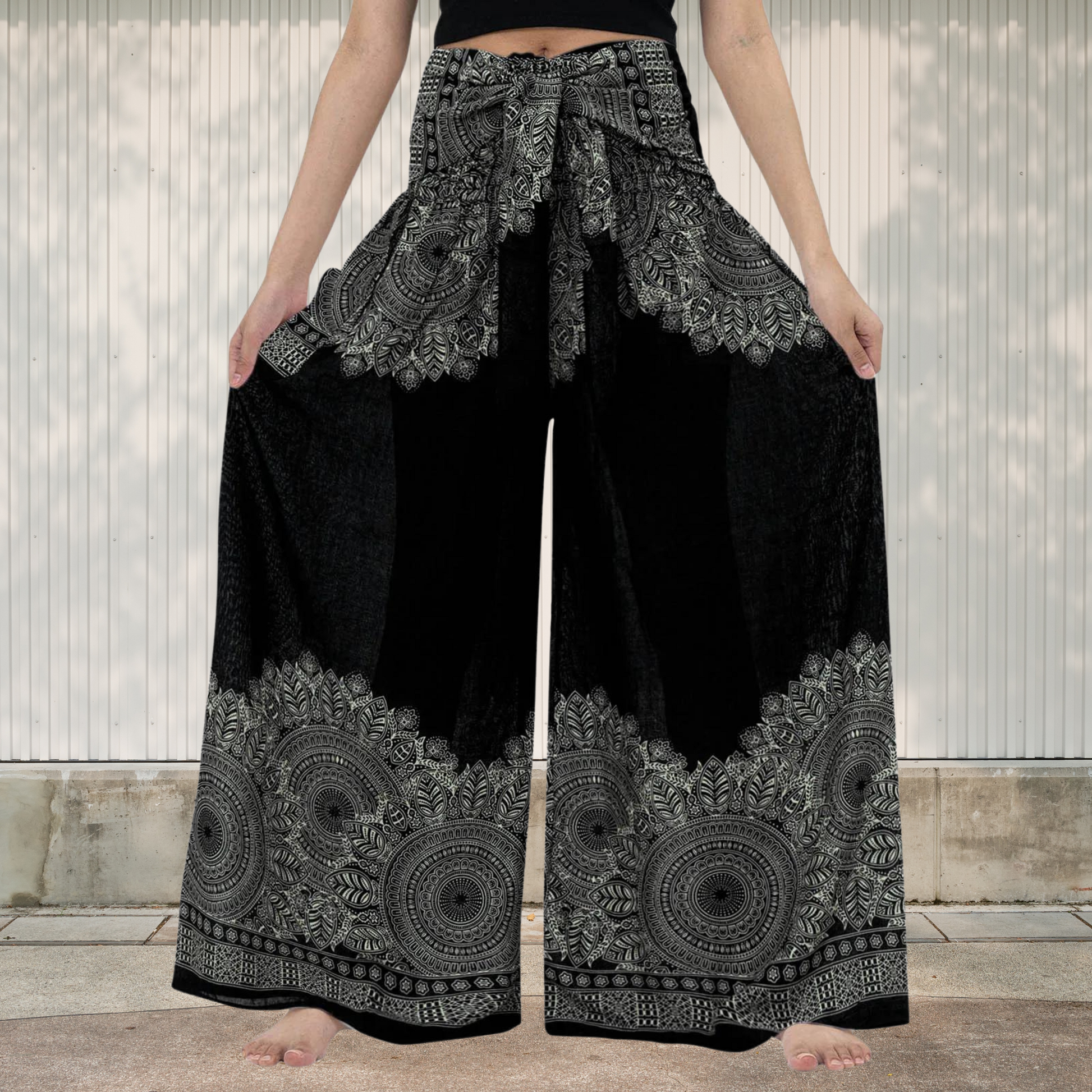 Damesbroek High Waist Klassieke Stijl Retro Look - StudioMarella