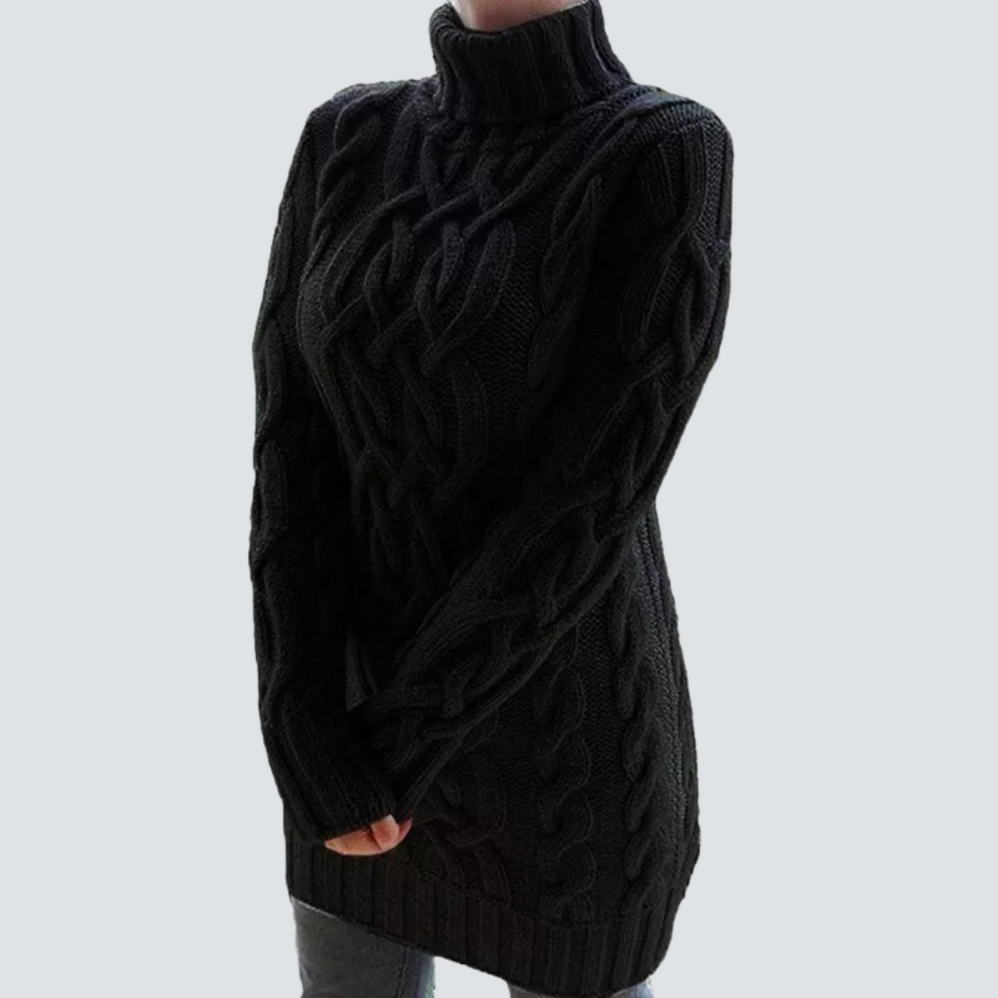 Gebreide Truijurk Warm Dik Wendbaar Winter Kleding