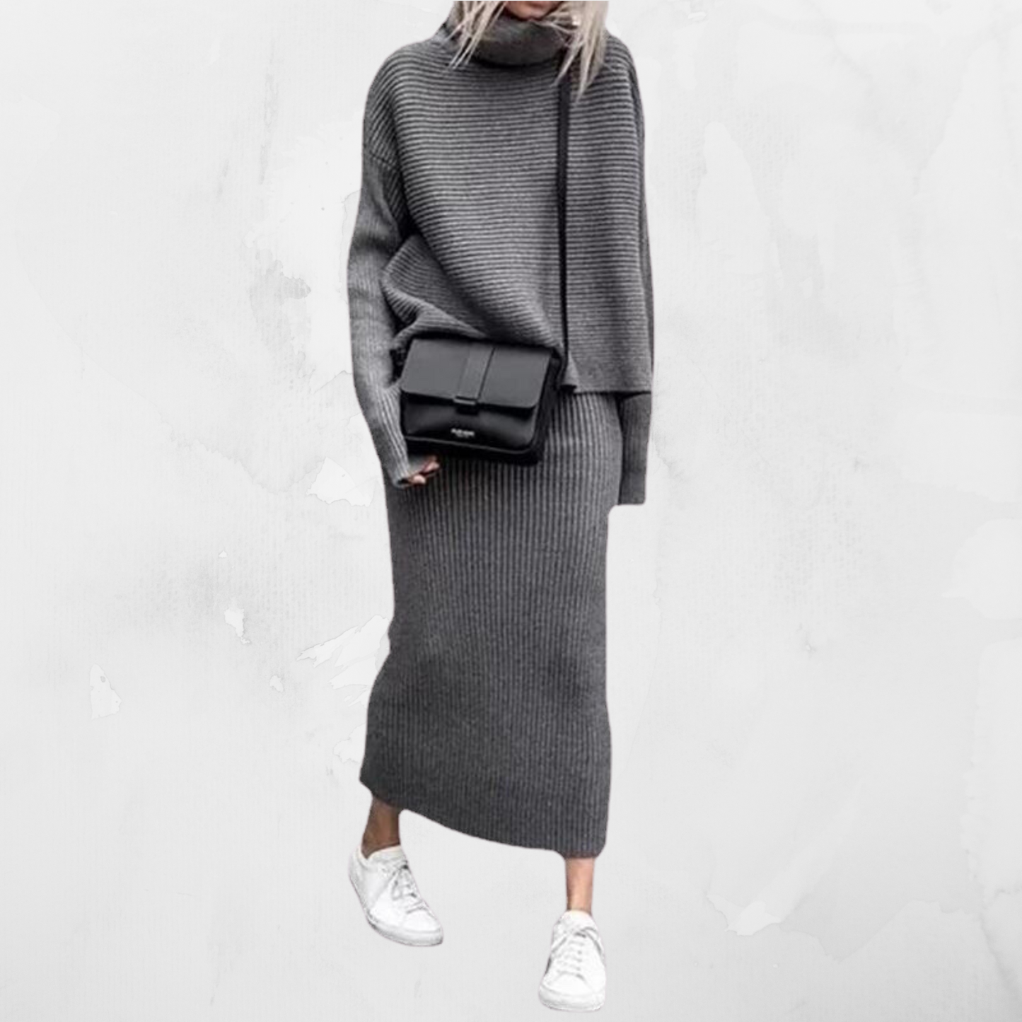 Vrouwelijke Rok Set Casual Lange Jurk Losse Mode