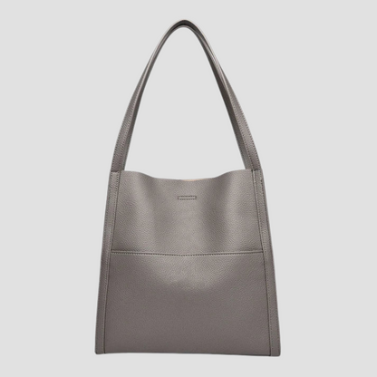 Leren Schoudertas Lilac Echt Leer Tasje