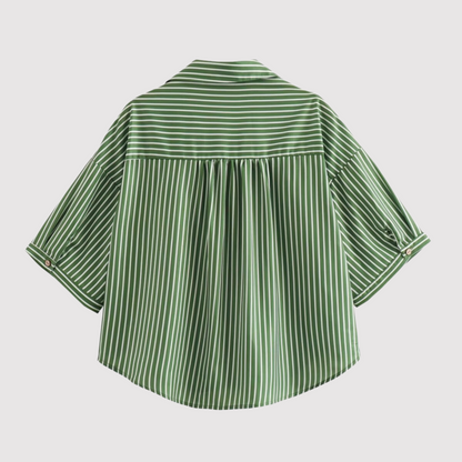 Dames Streeppatroon Kleding Set