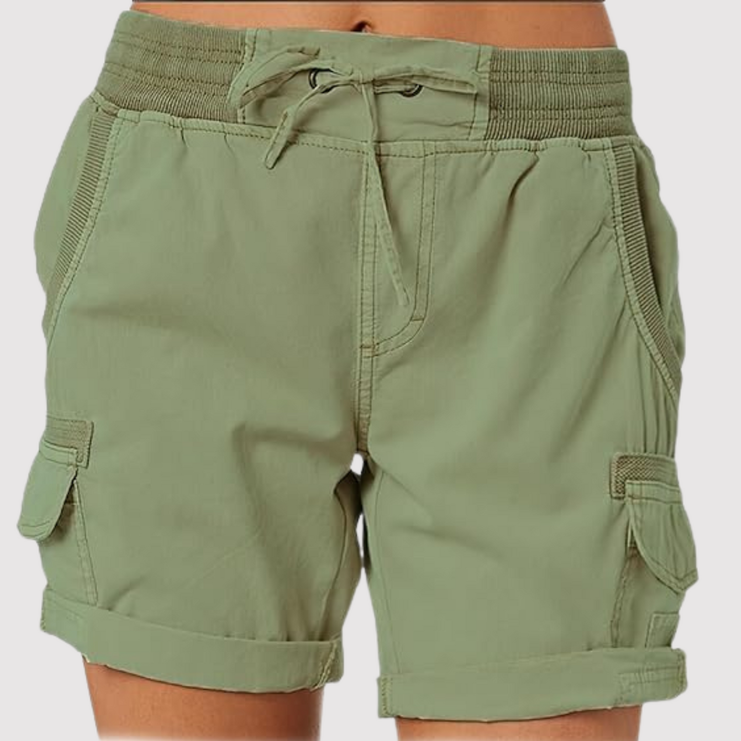 Vrouwelijke Cargo Broek Zomerkort Comfortabele Stof