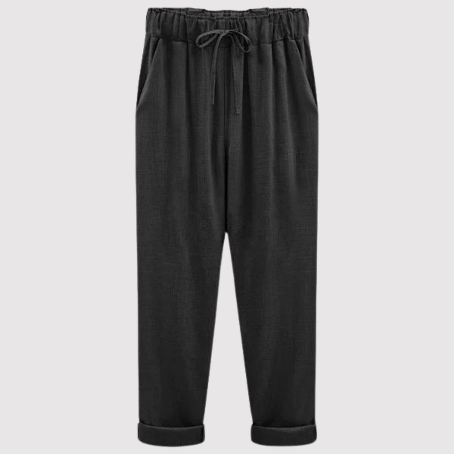 Vrouwelijke Zomermode Broek van Katoen en Linnen