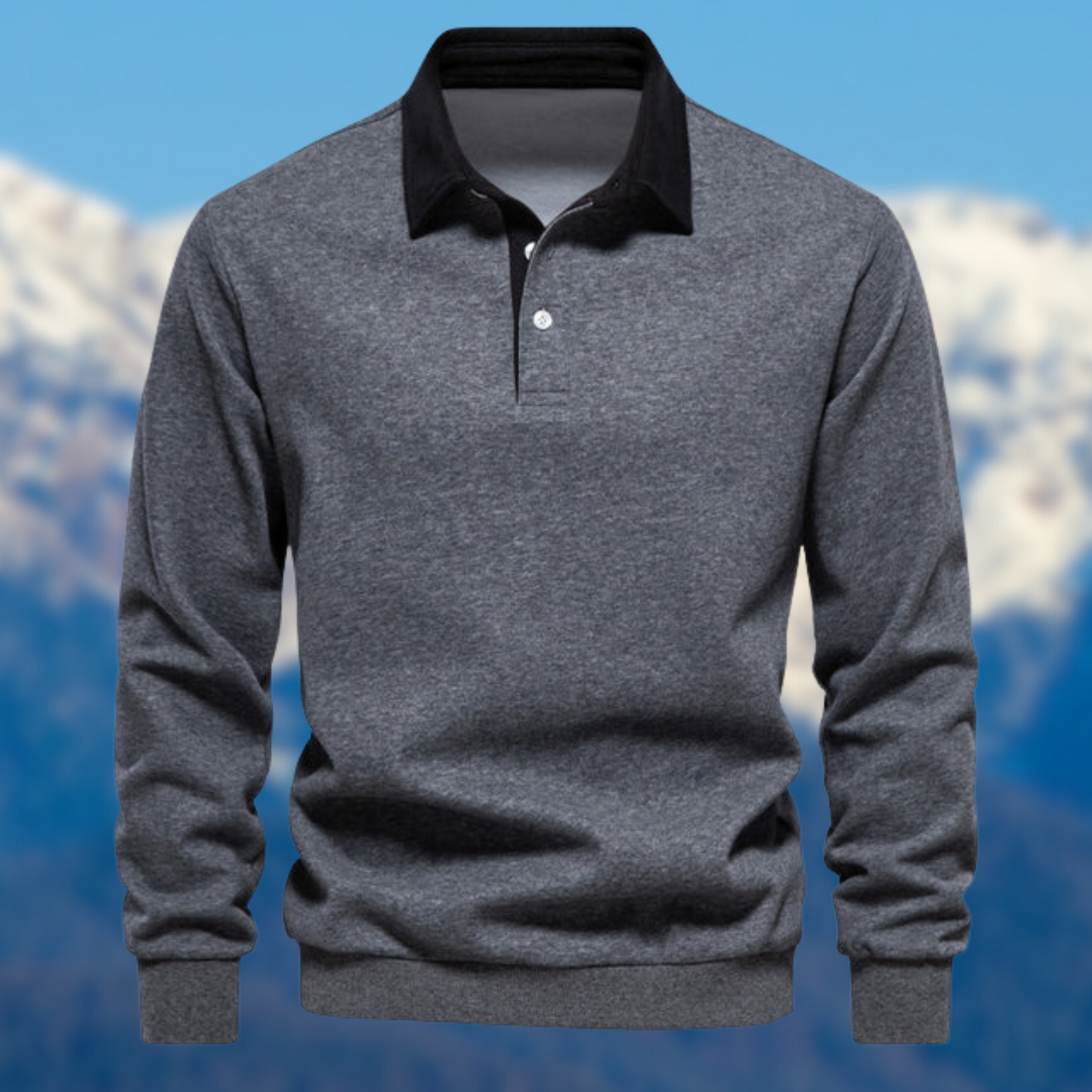 Mannen Polo Shirt Katoen Casual Basic