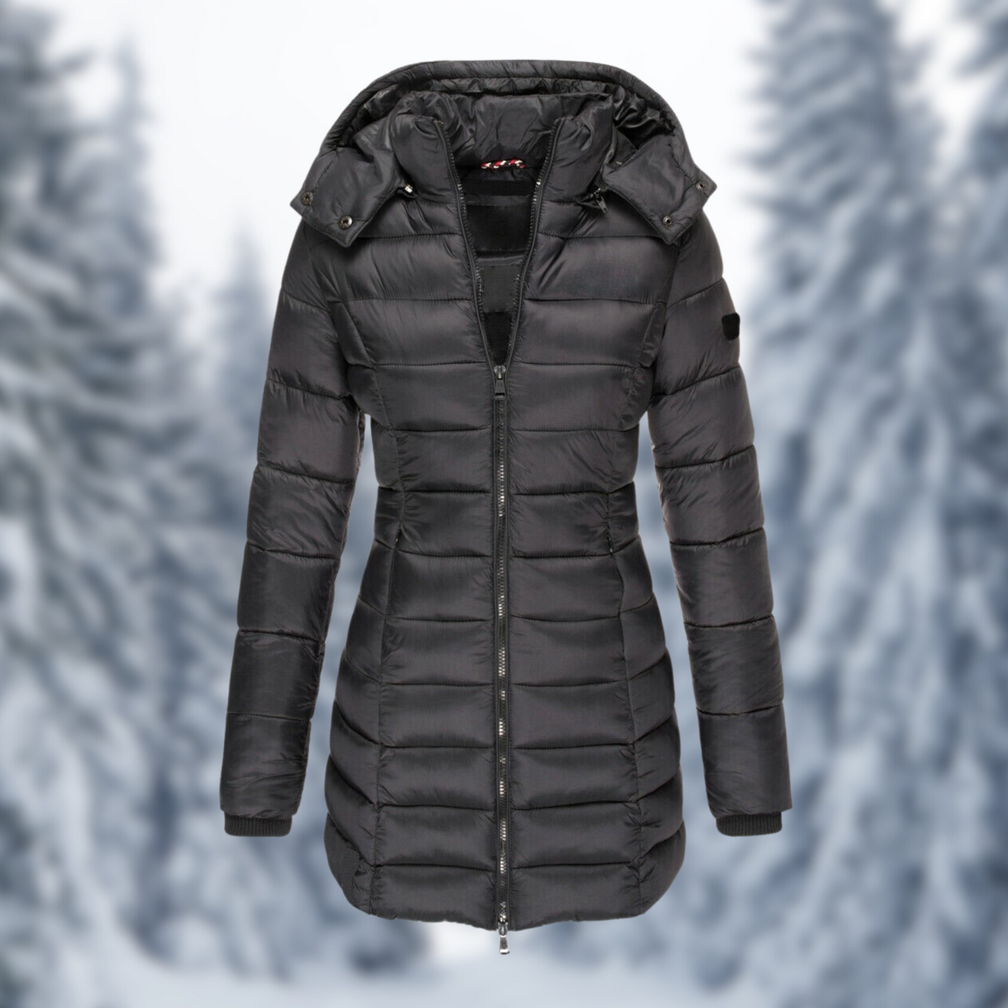 Dames Winterjas Warm en Waterdicht Isolatie Parka