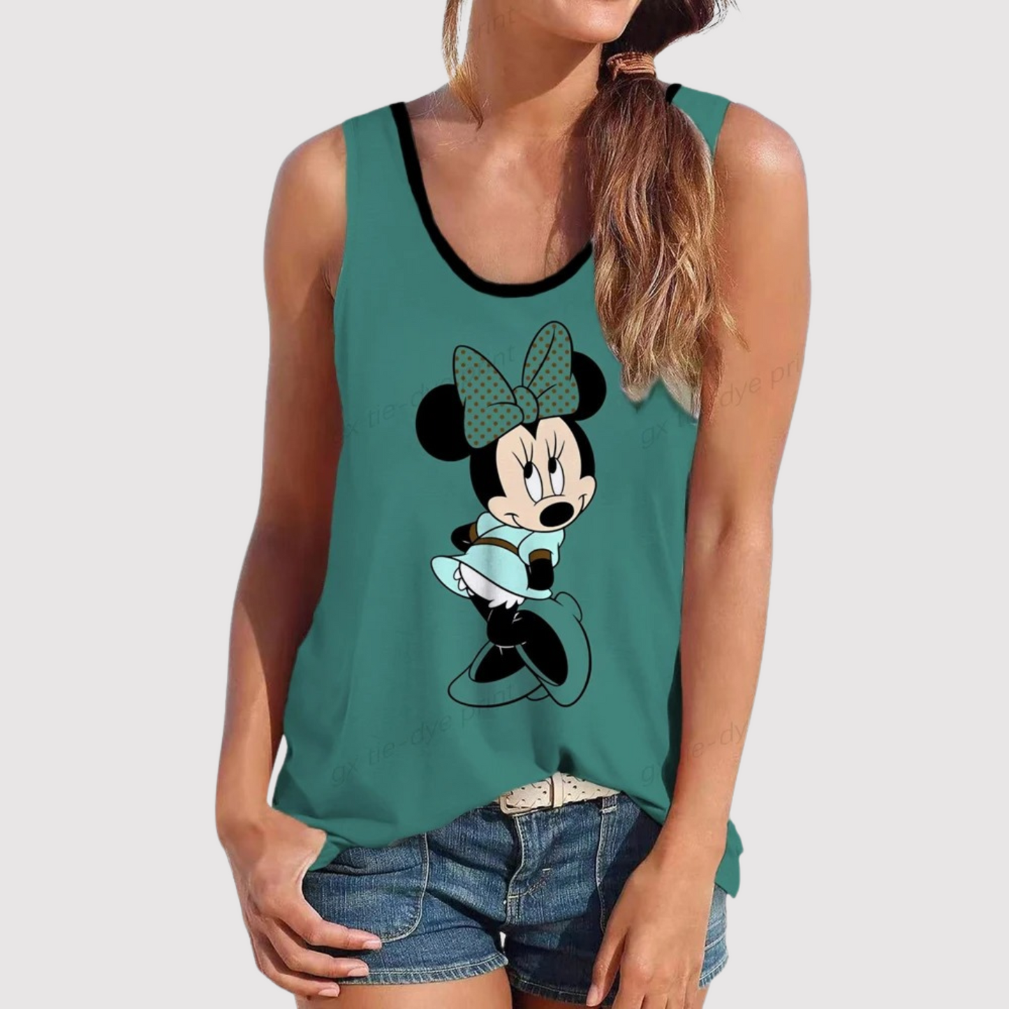 Dames Zomerjurk Kort Mouw Tanktop Jurkje