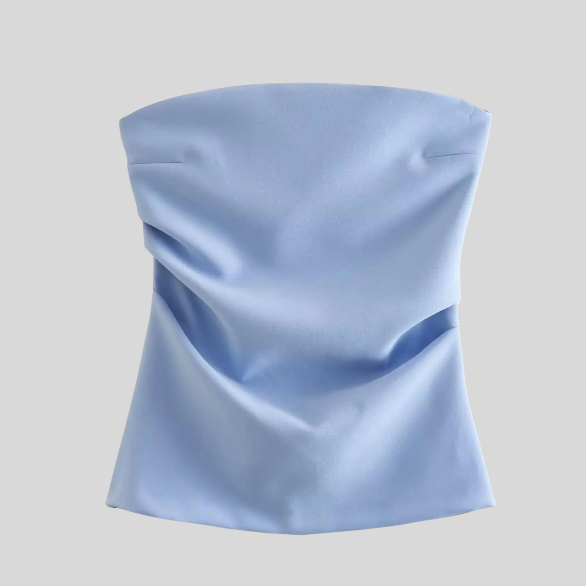 Dames Blouse Zonder Mouwen Strapless Zomerjurk Stijl - StudioMarella