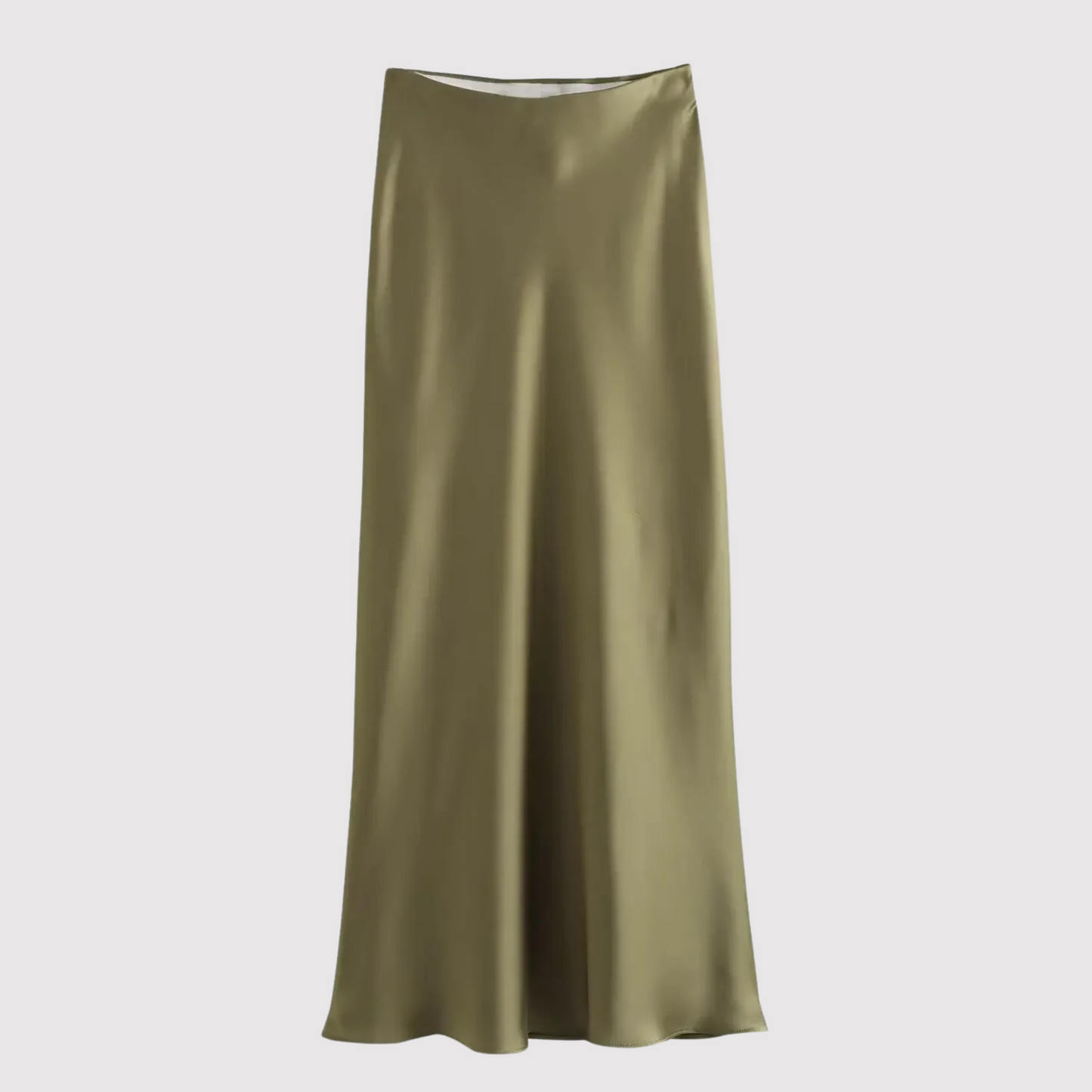 Lange Avondjurk Satijn Elegante Stijl