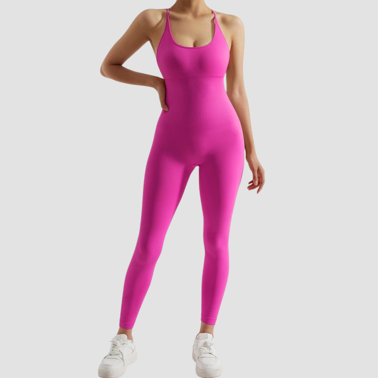 Dames Jumpsuit Zonder Rug Met Bandjes