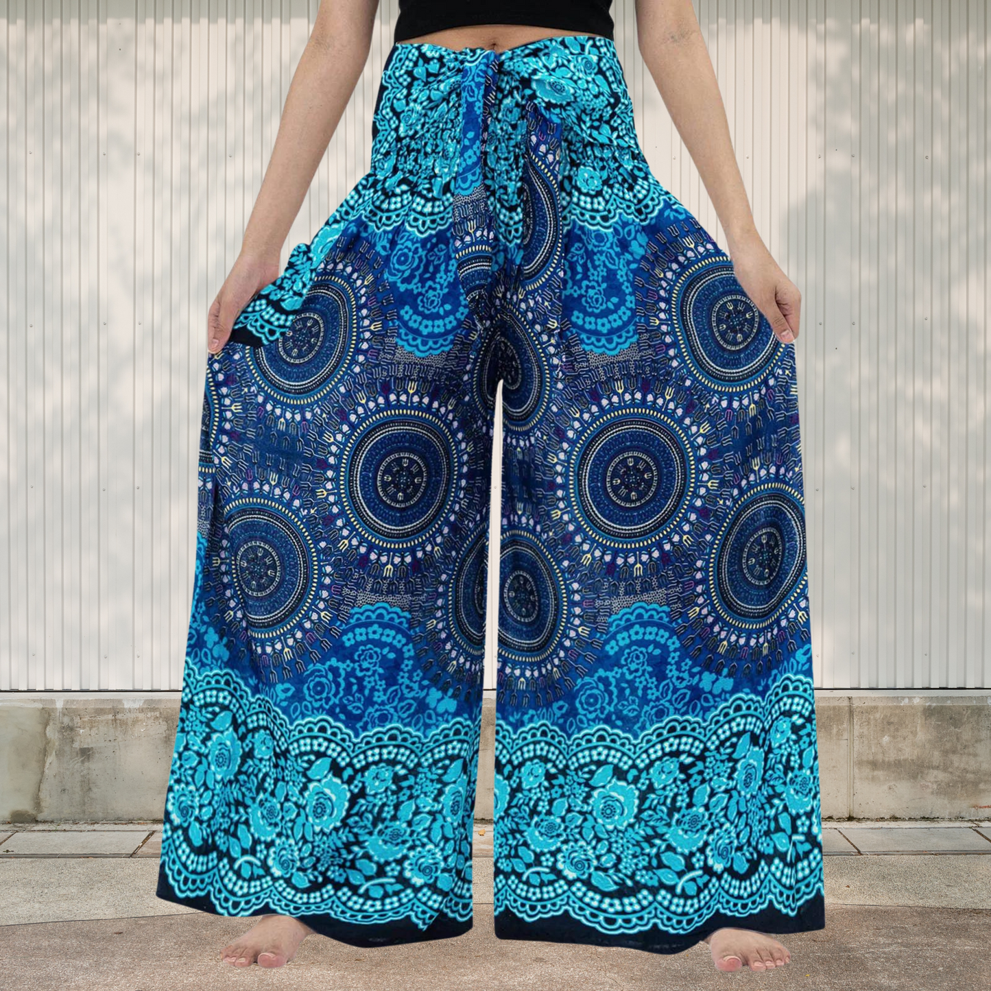 Damesbroek High Waist Klassieke Stijl Retro Look