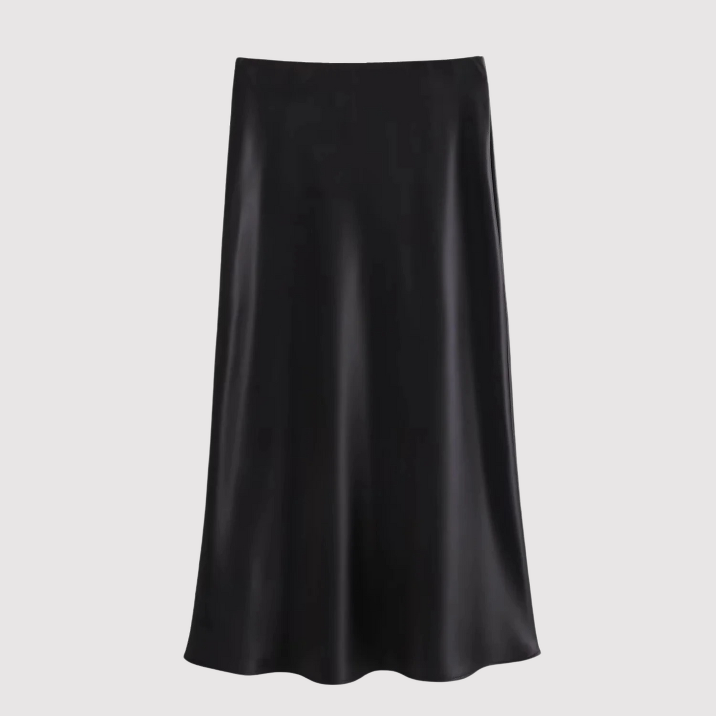 Satijnen Jurk Elegante Rok Vrouwelijk Design
