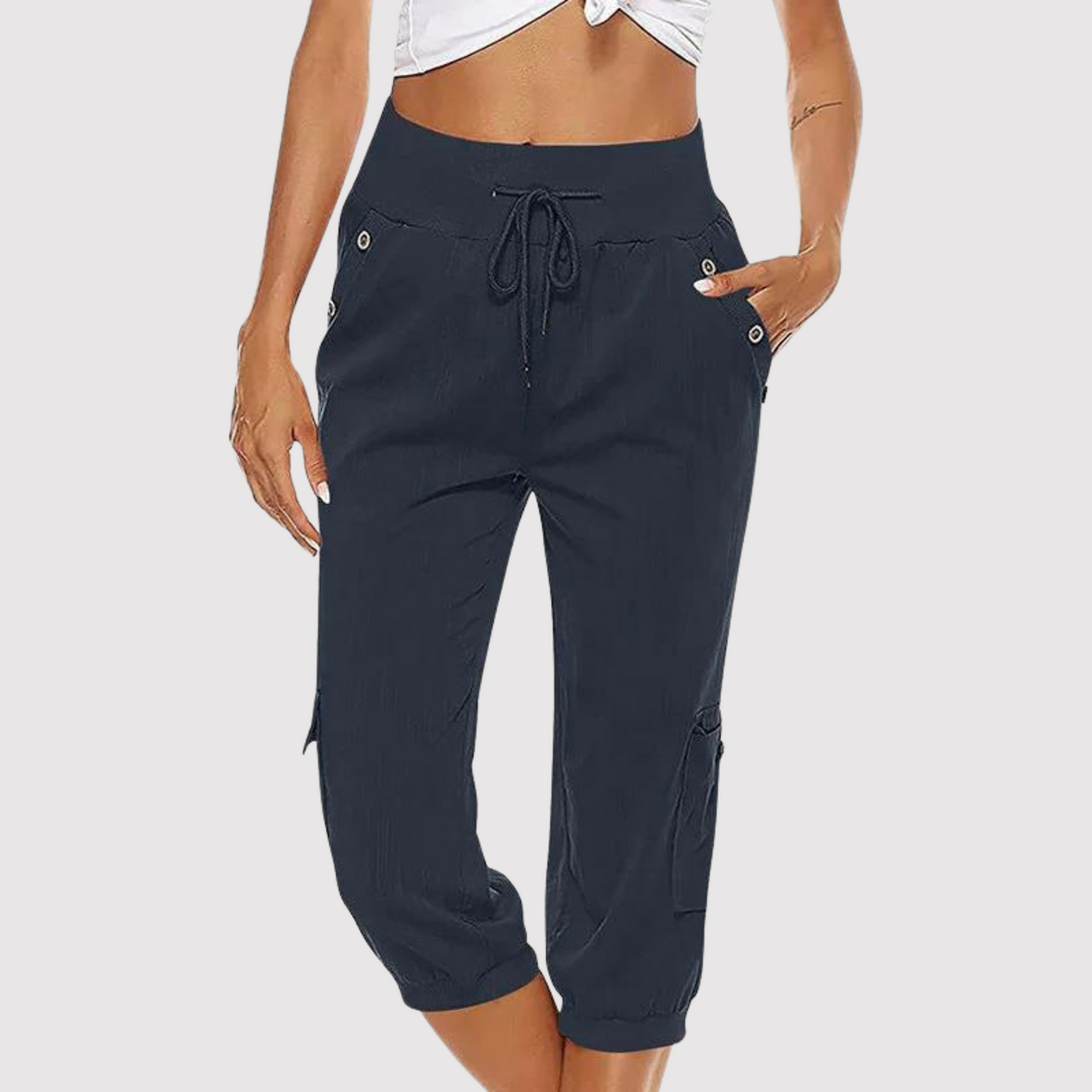 Mannen Broek Relaxed Fit Casual Stijl