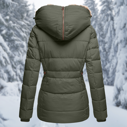 Dames Winterjas Warm en Waterdicht Elegant Design