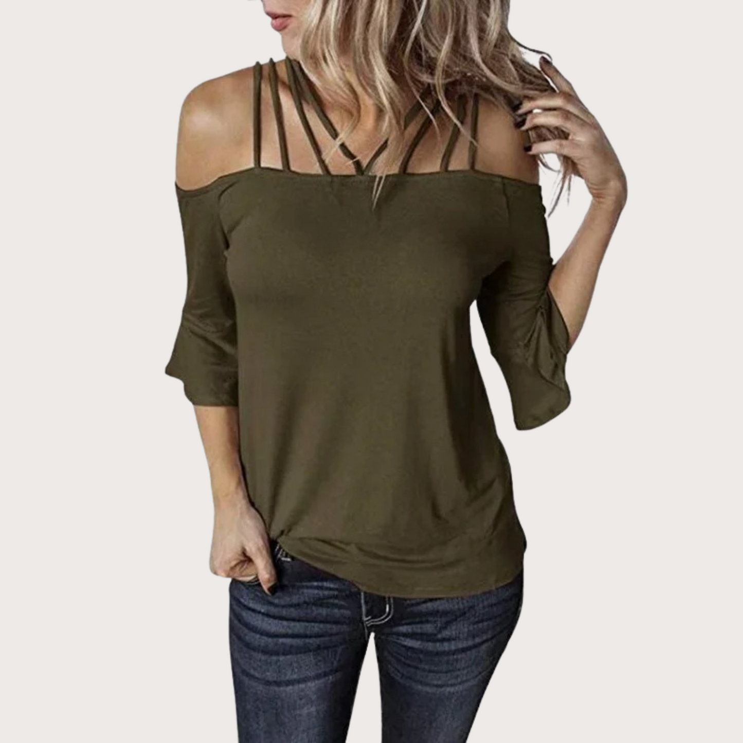 Dames Top Alma Comfortabele Stijlvolle Kleding