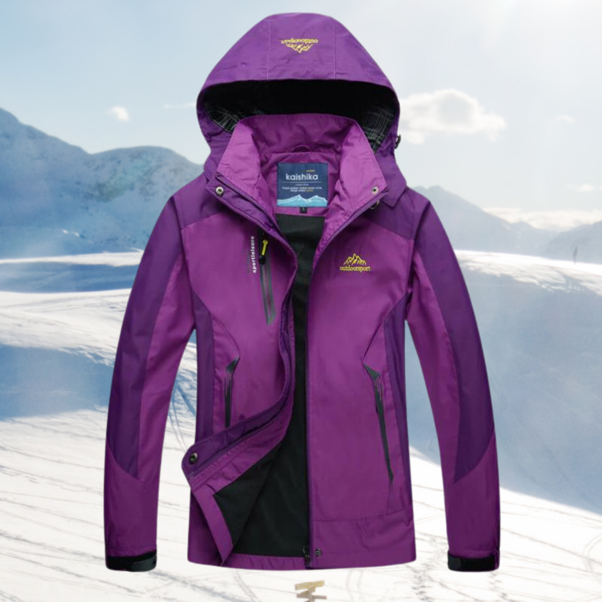 Dames Wandeljack Waterdicht Ademend Outdoor - StudioMarella