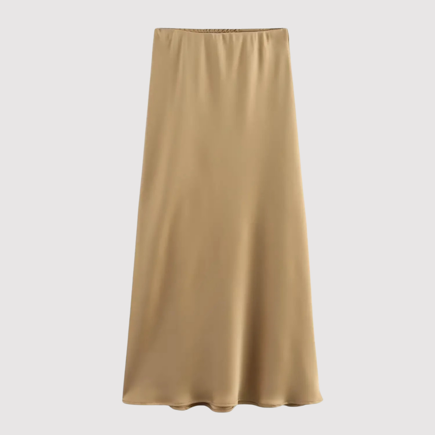Lange Avondjurk Satijn Elegante Stijl