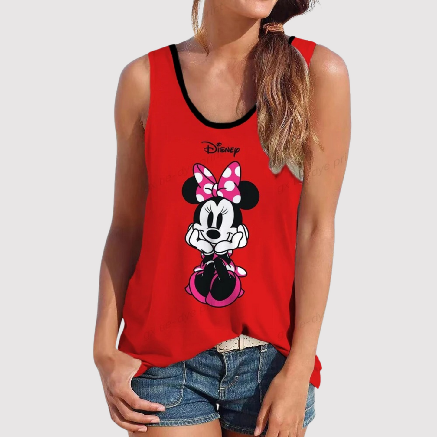 Dames Zomerjurk Kort Mouw Tanktop Jurkje