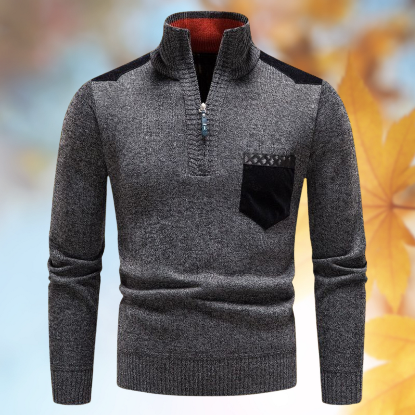 Herense Softshell Trui met Rits en Capuchon → Heren Softshell Trui Waterdicht met Capuchon