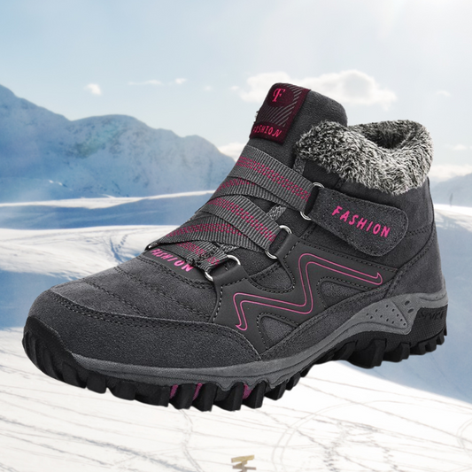 Dames Laarzen Imitatiebont Warm Comfortabele Schoenen - StudioMarella