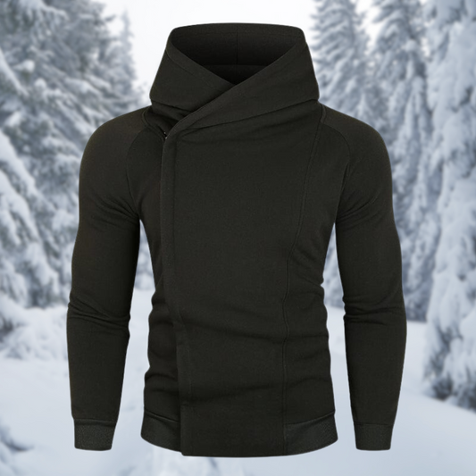 Heren Fleece Hoodie Warm en Comfortabel met Rits - StudioMarella