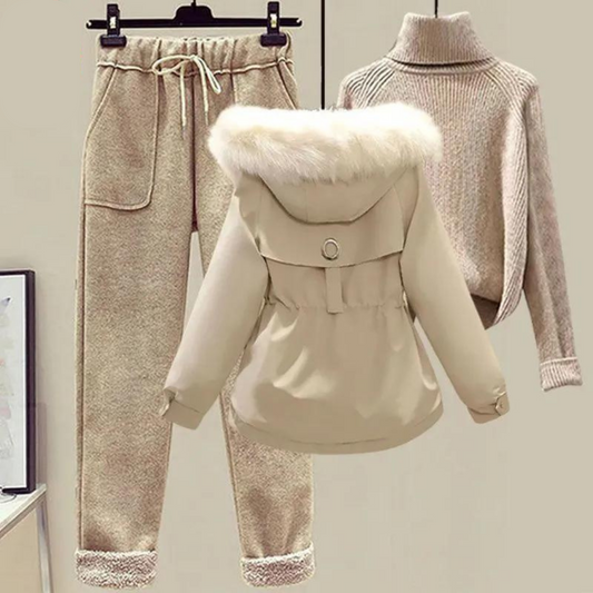 Winter Sieraden Set met Ketting en Oorbellen - StudioMarella