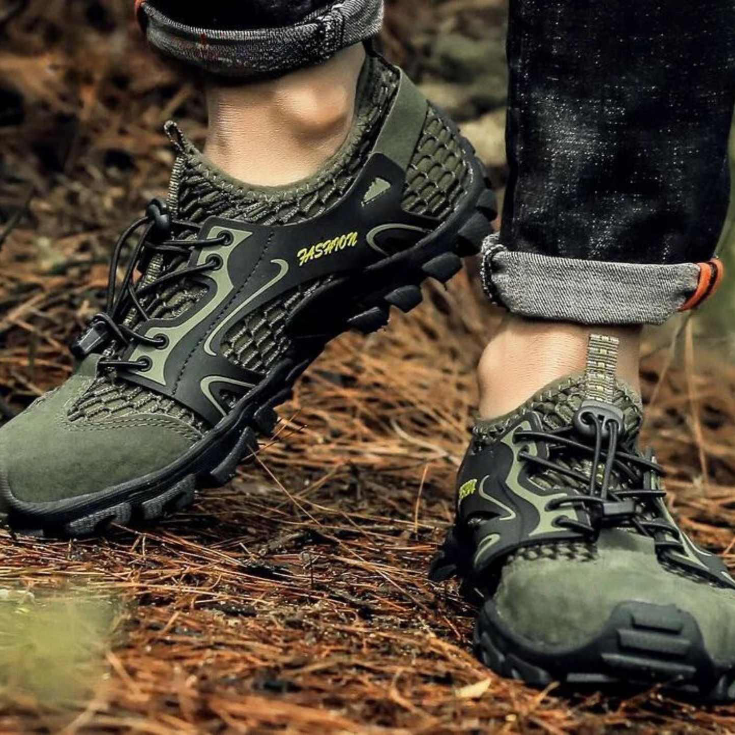 Mannen Inlegzolen Ademend Antislip Schoenen