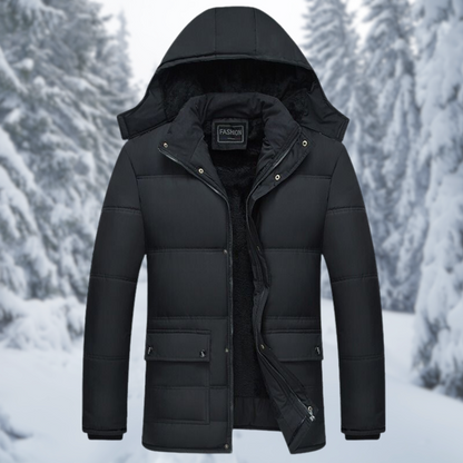 Warme Gevoerde Winterjas voor Mannen - StudioMarella