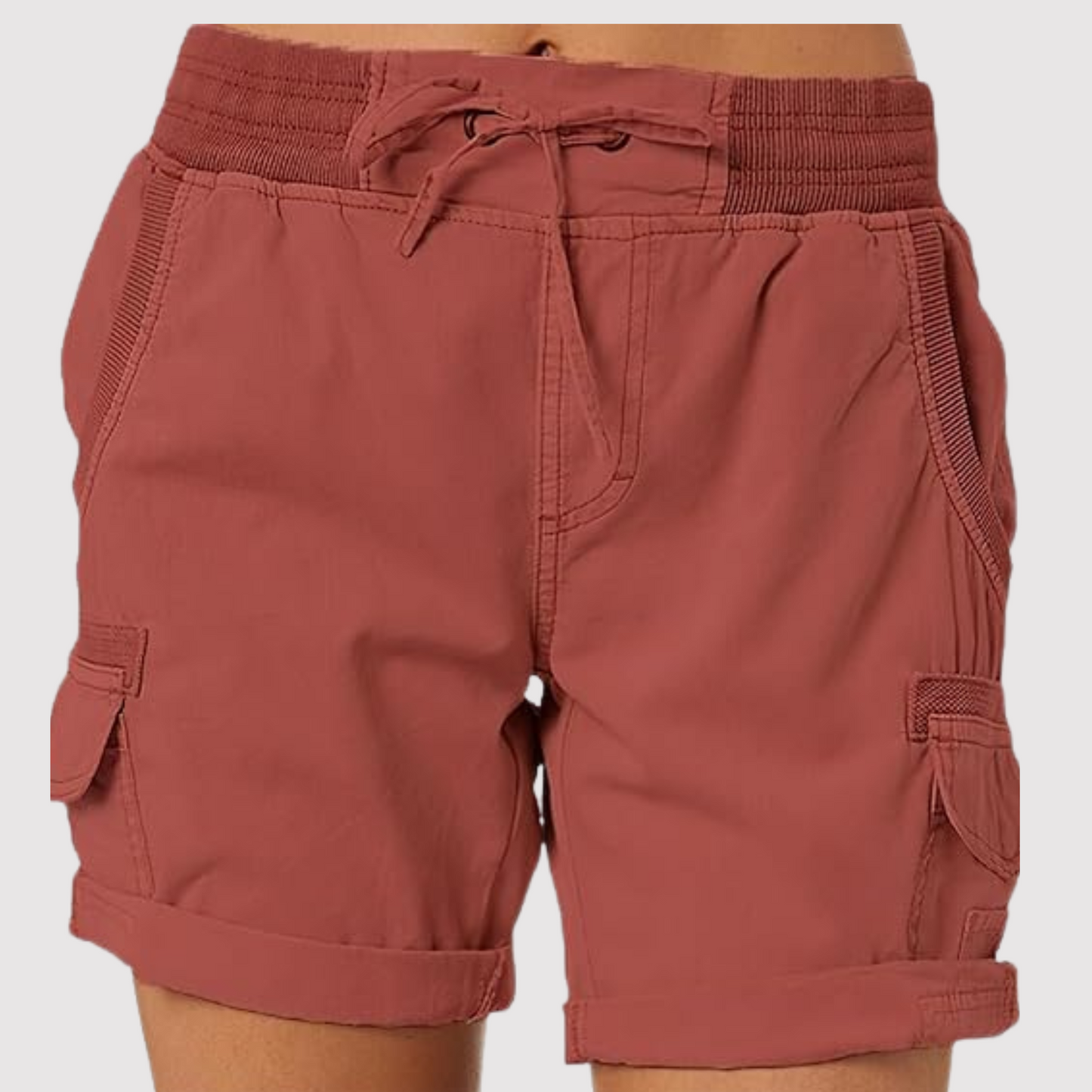 Vrouwelijke Cargo Broek Zomerkort Comfortabele Stof