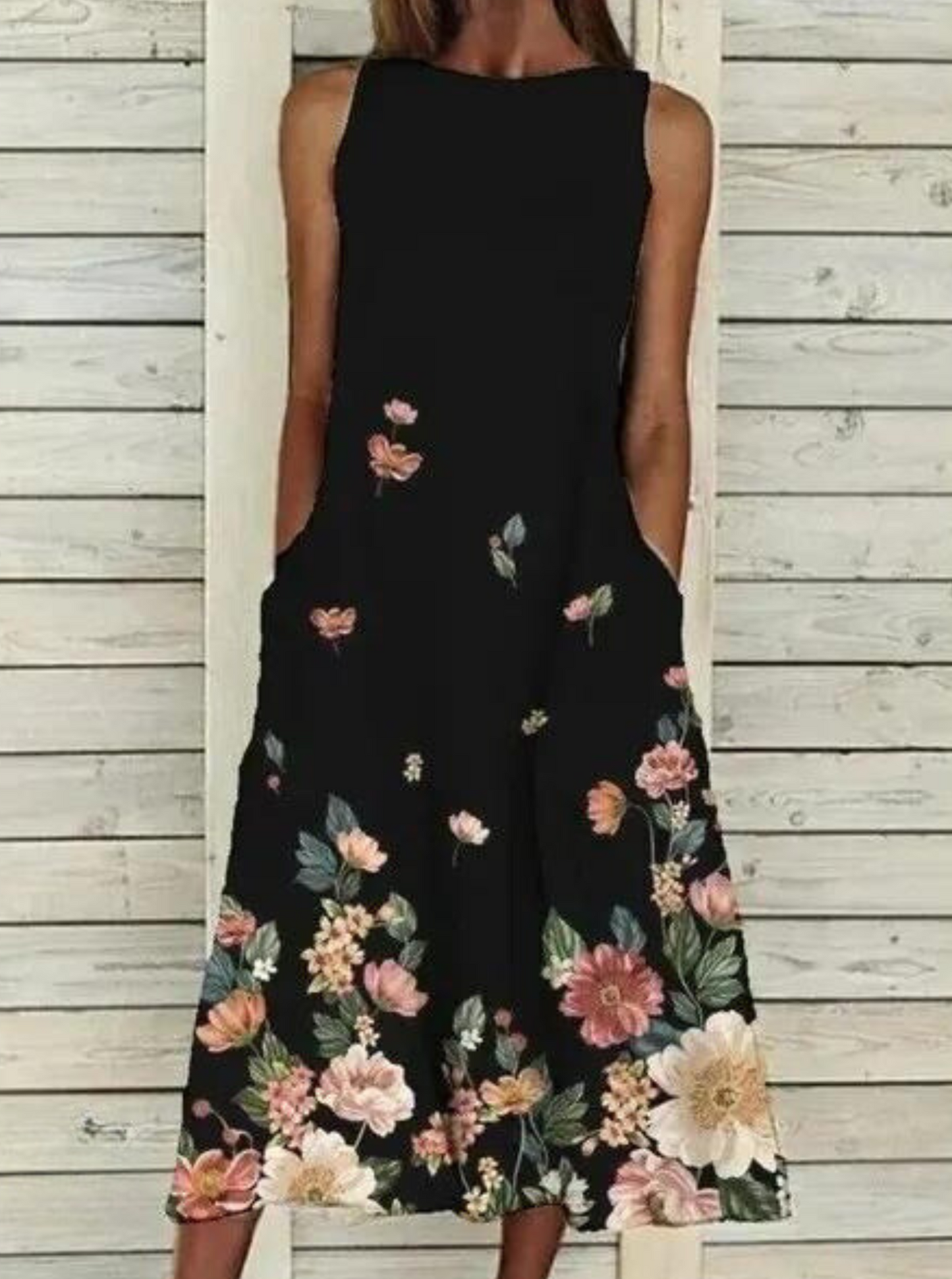 Zomerjurk Bloemenprint Elegante Vrouwelijke Jurk