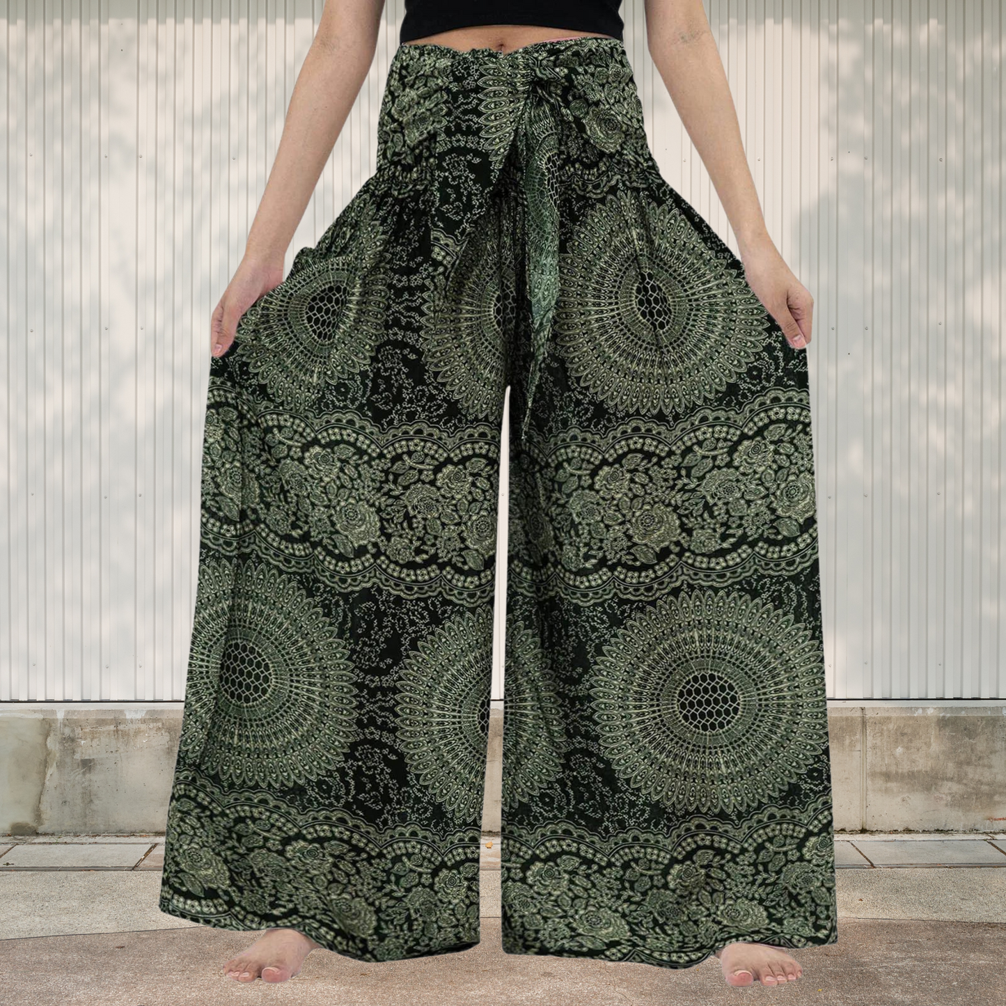 Damesbroek High Waist Klassieke Stijl Retro Look
