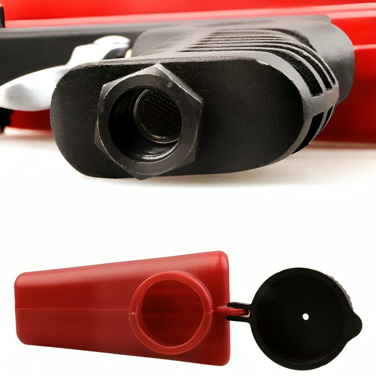 Zandstraalpistool Pneumatisch 90PSI 6.5mm Nozzle 21LBS Beker Metaal Reiniging
