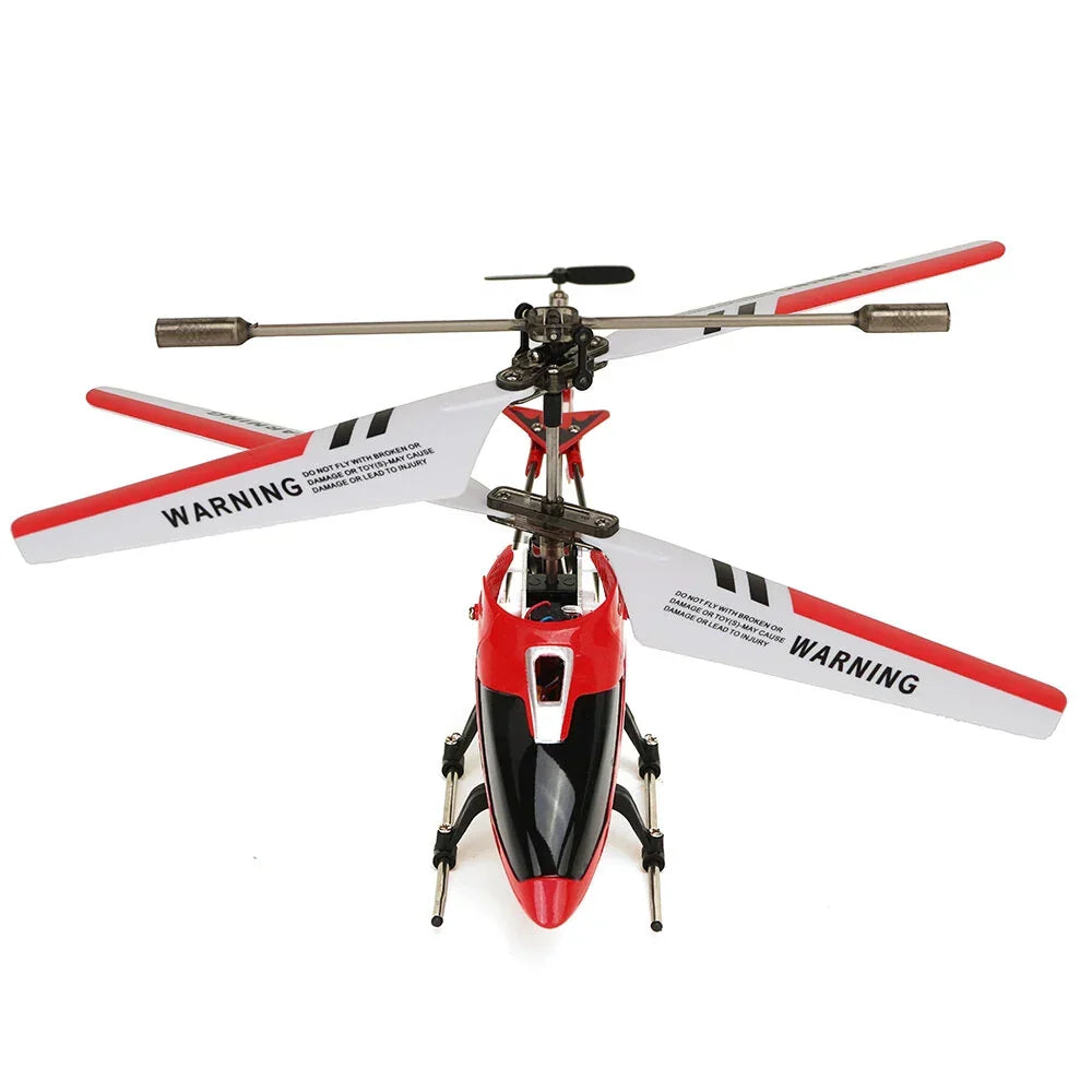 Bestuurbare RC Helikopter 3.5 Kanalen Infrarood met Gyroscoop Binnen Crimson Rood