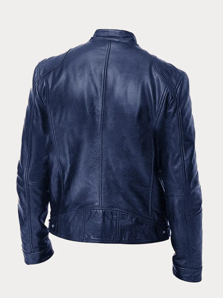 Leren Jas Heren Klassiek Stijlvolle Look