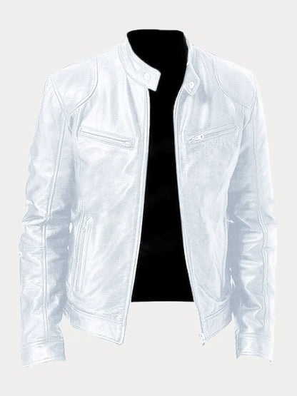 Leren Jas Heren Klassiek Stijlvolle Look