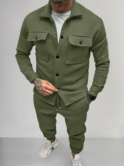 Heren Sportset Jasje en Jogger Broek Casual