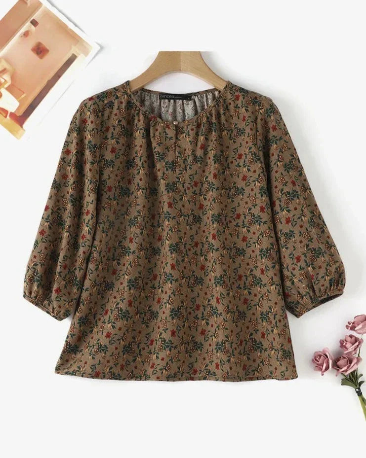 Vrouwelijke Bloemenprint Tuniek Zomer Top