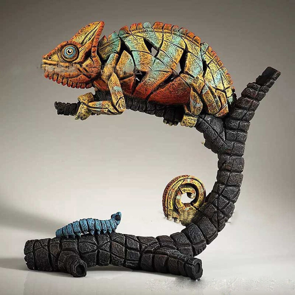 Artistieke Dierensculptuur van Hoogwaardig Materiaal voor Sfeervolle Woonkamer en Stijlvolle Entree Decoratie